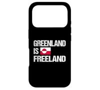 Greenland Is Freeland - Wordplay Design Nature Case for iPhone 17 Pro