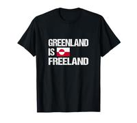 Greenland is Freeland - Wordplay Design Nature T-Shirt