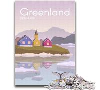 Greenland Jigsaws 2000 Pieces for Adults, for Age 14+ Home Art Decor Family Games Christmas Birthday Gifts 2000pcs(70x100cm)