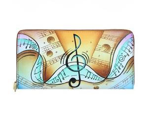Greenland Nature Art+Craft wallet RFID leather 20 cm yellow