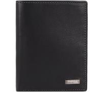 Greenland Nature Black Nappa wallet RFID leather 9.5 cm black