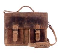 GreenLand Nature briefcase Montana Briefcase XL Brown