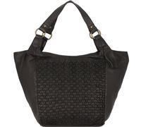 Greenland Nature Femi & Nine Shoulder Bag Genuine Leather 38 cm black