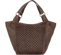 Greenland Nature Femi & Nine Shoulder Bag Genuine Leather 38 cm brown