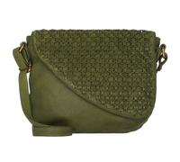 Greenland Nature Femi & Nine shoulder bag leather 24 cm green
