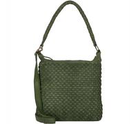 Greenland Nature Femi & Nine shoulder bag leather 39 cm green
