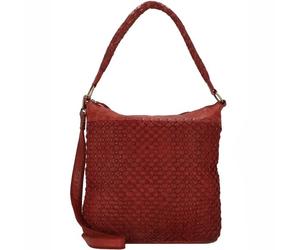 Greenland Nature Femi & Nine shoulder bag leather 39 cm red