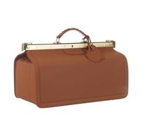 Greenland Nature Montana Doctor's Case, Doctor's Bag, Midwife Bag, Doctor's Case, Made of the Finest Leather, Beige, Gift Set Greenland-9138-7