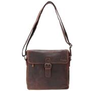 Greenland Nature Montana shoulder bag leather 26 cm brown