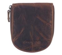GreenLand Nature Montana Ziparound Coin Purse RFID Brown