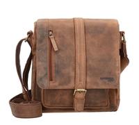 Greenland Nature Montenegro shoulder bag leather 22 cm brown