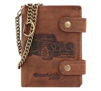 Greenland Nature Montenegro wallet RFID leather 9 cm brown