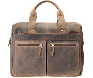 Greenland Nature Stone briefcase leather 39 cm brown