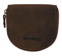 GreenLand Nature viennese box Montenegro Coin Purse Brown