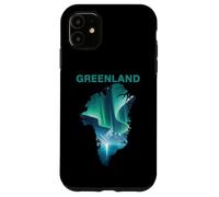 Greenland Northern Lights Nuuk Arctic Aurora Scene Vacation Case for iPhone 11