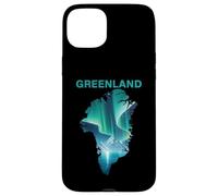 Greenland Northern Lights Nuuk Arctic Aurora Scene Vacation Case for iPhone 15 Plus