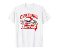 Greenland Not Greedland Anti-Exploitation Sovereignty T-Shirt