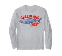 Greenland Shark Illustration Long Sleeve T-Shirt