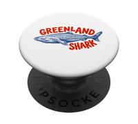 Greenland Shark Illustration PopSockets Adhesive PopGrip