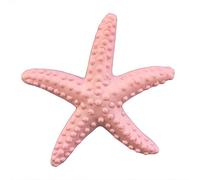 GREENLANS-1 Exquisite Art Craft Gift Souvenir Home Decor,Eco-friendly Plastic Beach Coastal Simulation Starfish DIY Craft Ornament Decor - Pink