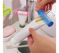 GREENLANS Rolling Toothpaste Dispenser - Economical, Saves Toothpaste, Creams, Paint & More - Puts an end to Waste of Creams, Ointment and Pastes - Simple and Practical for Every Home Green