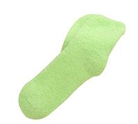 Greenlans Women Girl Winter Warm Thicken Coral Fleece Fluffy Solid Color Sleep Bed Socks