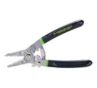 Greenlee 1950-SS Stainless Steel Wire Pro Stripper with Straight Vinyl Handle for 10-18 AWG