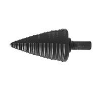 Greenlee GSB12 High-Speed Steel 1-3/8" Step Bit (Size no. 12), Black
