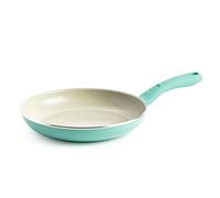 GreenLife CC004287-001 Savory Sandstone, PFAS Free Ceramic Nonstick, Bakelite Handles, Turquoise
