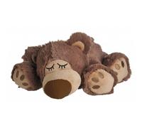 Greenlife Heat Plush Animal Pillow, Sleepy Bear, Brown
