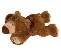 Greenlife Heat Plush Animal Pillow, Sleepy Bear, Brown