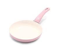 GreenLife Nonstick 8" Frying Pan Skillet, Non-Toxic PFAS-Free Ceramic Nonstick, Dishwasher & Oven Safe, Stay-Cool Handles, Wobble Free, Pink