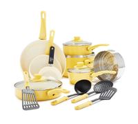 GreenLife Soft Grip Healthy Ceramic Nonstick 16 Piece Cookware Pots a