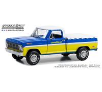 Greenlight 1/24 85073 Running On Empty - 1969 Ford F100 With Bed Cover Goodyear