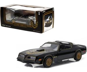 Greenlight 1/24 Scale 1977 Pontiac Firebird Trans AM Black W/Gold Eagle on hood