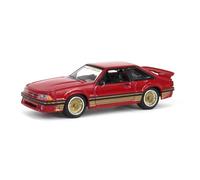 Greenlight 1/64 1988 Ford Mustang SLN w/Gold Decals & Rims RED LE /1536 51530-A
