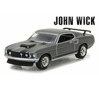 Greenlight 1:64 Diecast Model John Wick 1969 Ford Mustang Boss 429 - 44780-E