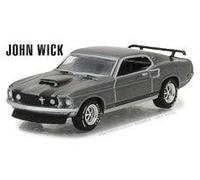 Greenlight 1/64 Hollywood Series 18 - John Wick (2014) 1969 Ford Mustang BOSS 429