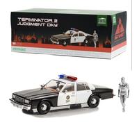 Greenlight 19105 Terminator 2: Chevy Caprice Met Police ('87) 1:18 Diecast Model