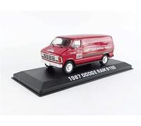 Greenlight 1987 for Dodge RAM B150 Van 71ST Annual Indianapolis 500 Mile Race Official Truck 1/43 DIECAST Pre-Built Model