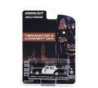 Greenlight 44890-F Hollywood Series 29 - Terminator 2: Judgment Day 1987 Chevy Caprice Metropolitan Police 1:64 Scale