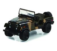Greenlight 44965-E Hollywood Special Edition - Fall Guy Stuntman Association - 1981 CJ-7 - Camouflage 1:64 Scale