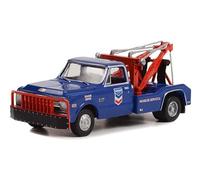 Greenlight 46100-A Dually Drivers Series 10-1969 Chevy C-30 Dually Wrecker - Standard Oil Company Roadside Service 24 Hour 1:64 Scale Diecast