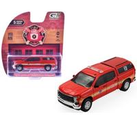 Greenlight 67070-E 1:64 Fire & Rescue Series 5-2023 Chevy Silverado - FDNY Division 13 Adult Collectible