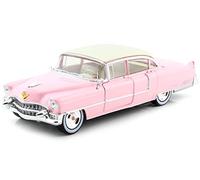 Greenlight 84098 1:24 scale 1955 Fleetwood Series 60 - Pink with White roof