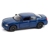 Greenlight 86604 Castle - Detective Kate Beckett's 2006 Dodge Charger - Midnight Blue Pearlcoat 1:43 Scale Diecast