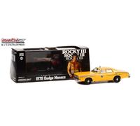 Greenlight 86612 | 1:43 Rocky III 1978 Dodge Monaco - City Cab Co.