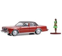 Greenlight 97150-C The Hobby Shop Series 15-1983 Dodge Diplomat with Woman in Dress 1/64 Scale