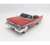 Greenlight Christine 1958 Plymouth Fury Evil Version Horror 1:24 Diecast 84082