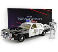 Greenlight 19042 1/18 The Terminator 1977 Dodge Monaco Police with T-800 figure